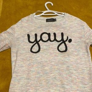 Used boutique sweater